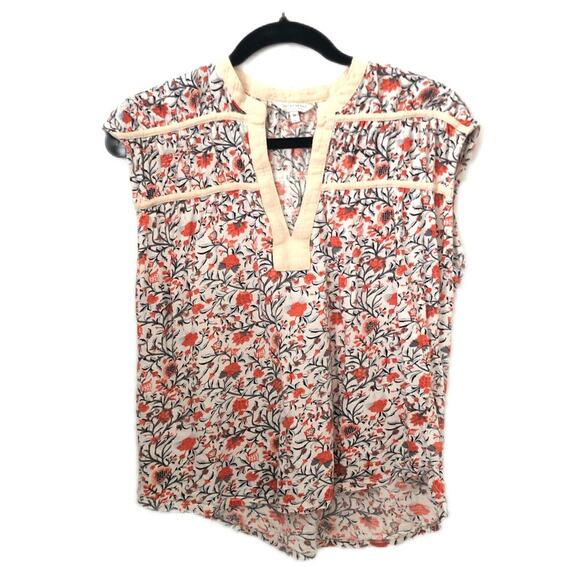 Lucky brand Floral print top size medium - Picture 1 of 3